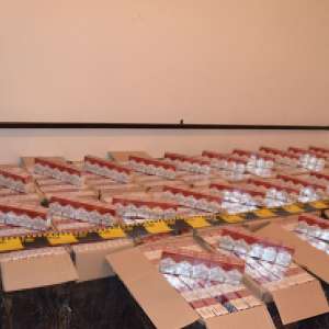 Aproximativ 16.000 de pachete cu țigări de contrabandă, confiscate la frontiera cu Ucraina