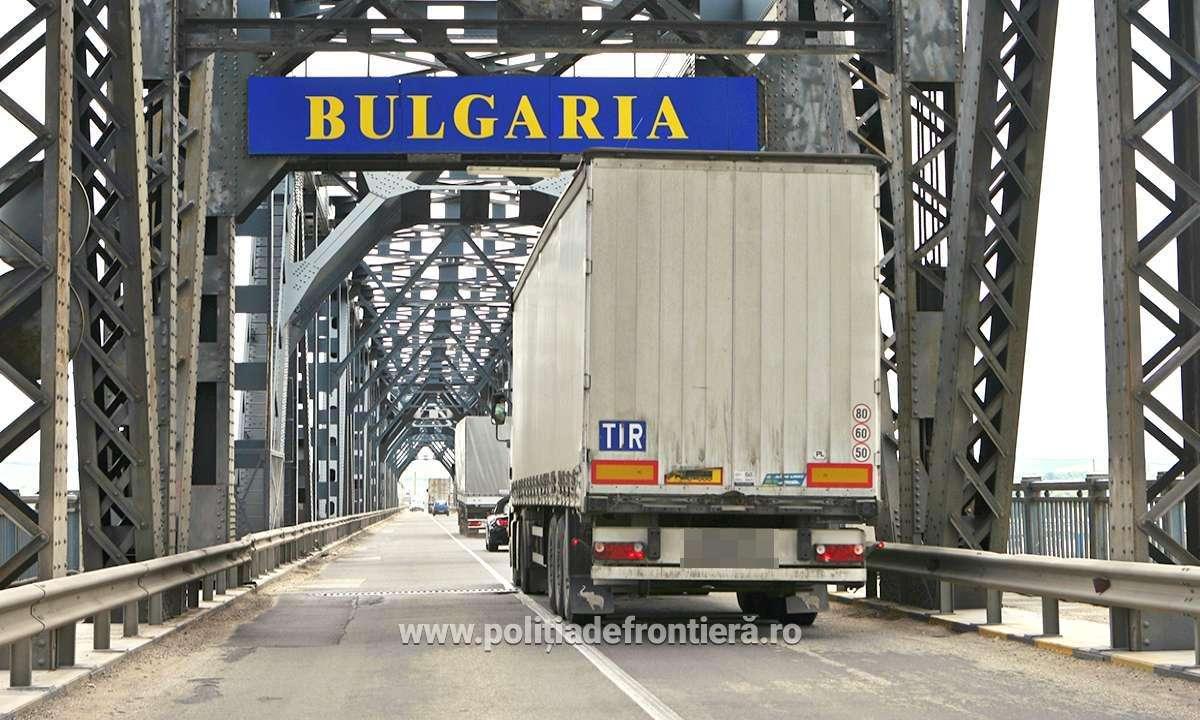 Informare trafic automarfare la granița cu Bulgaria