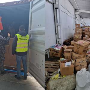 Bunuri în valoare de aproximativ 400.000 lei, susceptibile de a fi contrafăcute, depistate în Portul Constanța