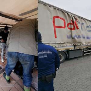 Zece cetățeni străini descoperiți de polițiștii de frontieră arădeni