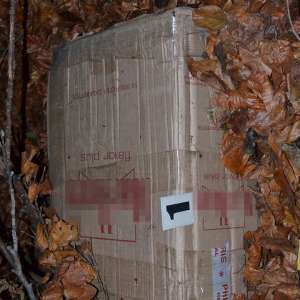 Un cetăţean ucrainean reţinut pentru contrabandă şi peste 27.000 pachete ţigări confiscate la frontiera de nord a României