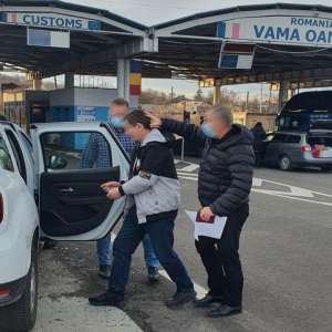 Urmărit internaţional, reținut în Punctul de Trecere a Frontierei Oancea