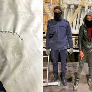 Doi cetățeni străini ascunși în remorca unui TIR, descoperiți în P.T.F. Giurgiu