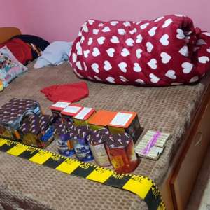 Peste 7.200 de articole pirotehnice, descoperite în urma unei percheziții domiciliare efectuate pe raza județului Olt