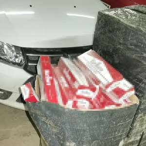 Țigări în valoare de peste 460.000 de lei, ridicate în vederea confiscării de polițiștii de frontieră maramureşeni