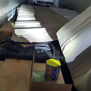 About 15 tons of pyrotechnic materials, discovered at BCP Giurgiu