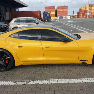 Luxury car confiscated in the Port of Constanta