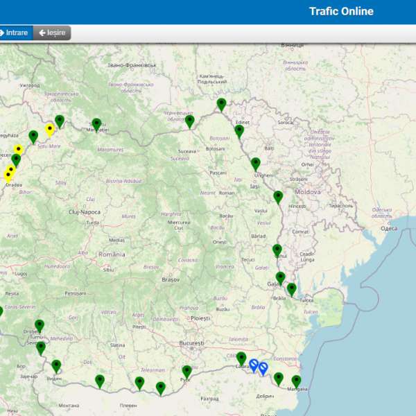 Timpii de aşteptare din punctele de trecere a frontierei cu Ungaria au scăzut semnificativ