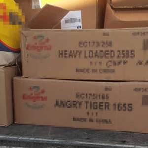 511 articole pirotehnice descoperite la P.T.F. Calafat