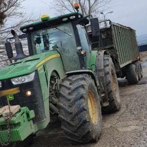 Gălățean fără permis de conducere, depistat conducând un ansamblu rutier cu remorcă neînmatriculată