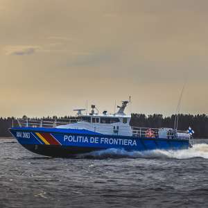 Creșterea capabilităților Componentei Navale, a Poliției de Frontieră Române, cu cinci noi șalupe de patrulare, control și intervenție