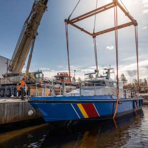 Creșterea capabilităților Componentei Navale, a Poliției de Frontieră Române, cu cinci noi șalupe de patrulare, control și intervenție