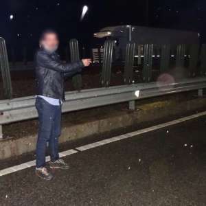 Cetățean marocan oprit din drumul ilegal către Germania