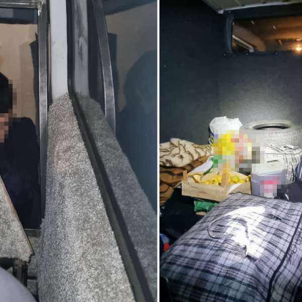 Șofer moldovean reținut pentru transportul unui grup de patru cetățeni străini