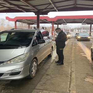 Autoturism radiat din circulaţie în Lituania, descoperit de polițiștii de frontieră din P.T.F. Sculeni