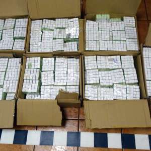 1.750.000 de timbre de acciză pentru țigarete, susceptibile a fi false, descoperite la P.T.F. Calafat