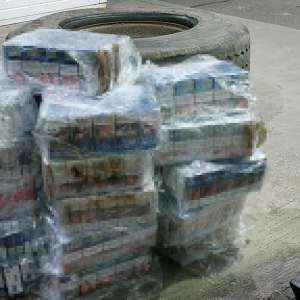 Țigări de contrabandă oprite la intrarea în ţară, la Albița