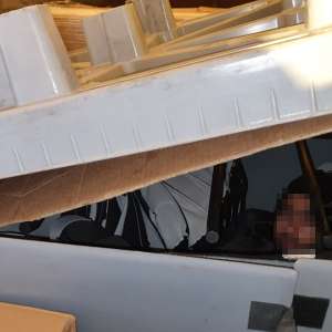 Cetățean libian, depistat ascuns într-un autocamion la PTF Giurgiu