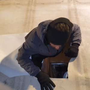 Cetățean libian, depistat ascuns într-un autocamion la PTF Giurgiu