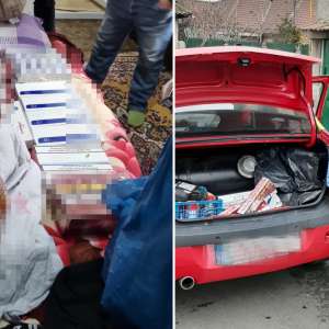 Cetăţeni români cercetaţi pentru contrabandă cu ţigări