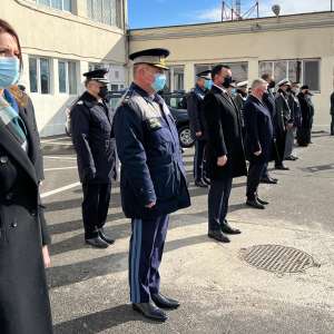 The naval fleet of the Romanian Border Police was supplemented with five high-speed maritime boats