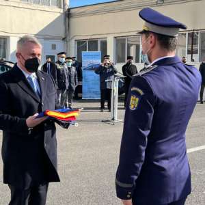 The naval fleet of the Romanian Border Police was supplemented with five high-speed maritime boats