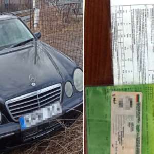 Asigurare falsă depistată la controlul de frontieră