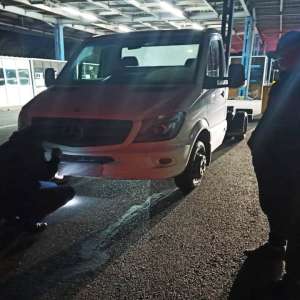 Autovehicul radiat din circulație, descoperit în trafic