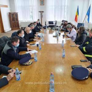 Vizita comisarului european pentru Afaceri Interne, doamna Ylva Johansson, la Centrul Operațional de Coordonare al Poliţiei de Frontieră