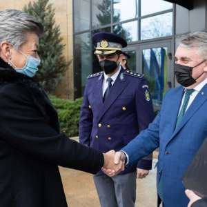 Vizita comisarului european pentru Afaceri Interne, doamna Ylva Johansson, la Centrul Operațional de Coordonare al Poliţiei de Frontieră