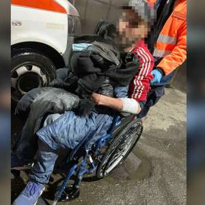 Un cetăţean sirian, în stare de hipotermie, salvat de polițiștii de frontieră giurgiuveni