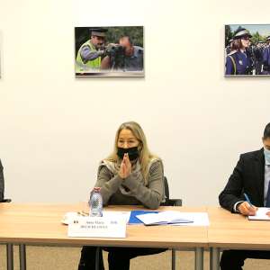 Visit of the representatives of the UN High Commissioner for Refugees at the Romanian Border Police