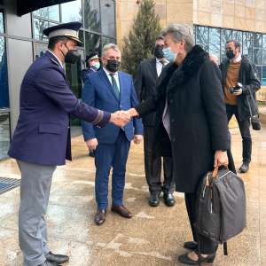 Visit of the European Commissioner for Home Affairs, Ms Ylva Johansson, to the Border Police Coordination Operational Center