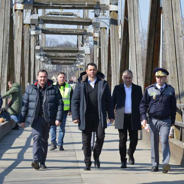 Vizită de lucru a inspectorului general al Poliției de Frontieră Române la PTF Sighetu Marmației