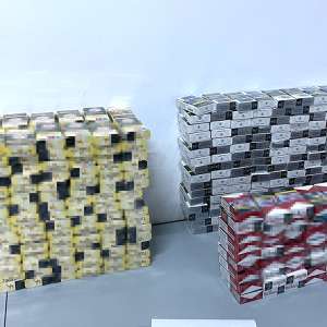 11.000 de țigarete găsite ascunse în pragurile unui autoturism  precum și în pereții laterali ai portbagajului acestuia