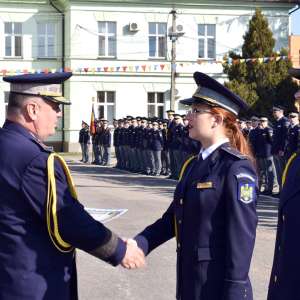 O nouă promoţie de absolvenţi se alătură familiei Poliţiei de Frontieră