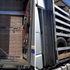 Peste 8.500 kilograme de deșeuri, oprite la P.T.F. Giurgiu