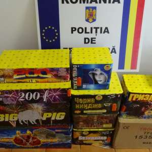 Peste 1.600 materiale pirotehnice descoperite la P.T.F. Calafat