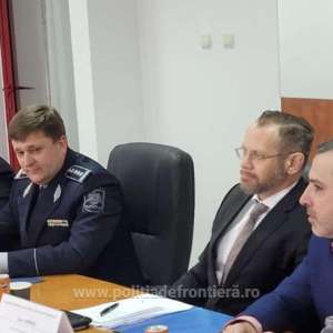 Working meeting between the management of the Romanian Border Police, the one of the Republic of Moldova and FRONTEX