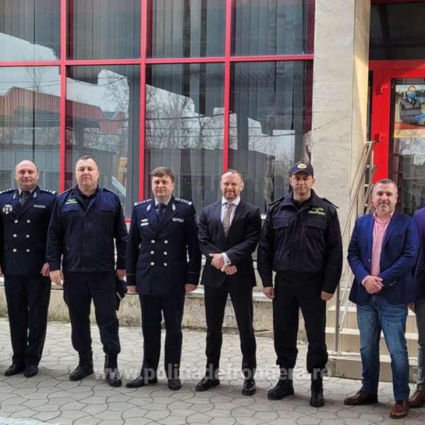 Working meeting between the management of the Romanian Border Police, the one of the Republic of Moldova and FRONTEX