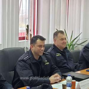 Working meeting between the management of the Romanian Border Police, the one of the Republic of Moldova and FRONTEX