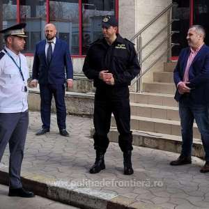 Working meeting between the management of the Romanian Border Police, the one of the Republic of Moldova and FRONTEX