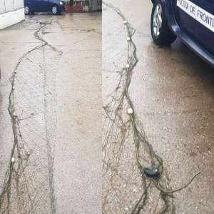 Infracțiuni de braconaj piscicol constatate de polițiștii de frontieră brăileni