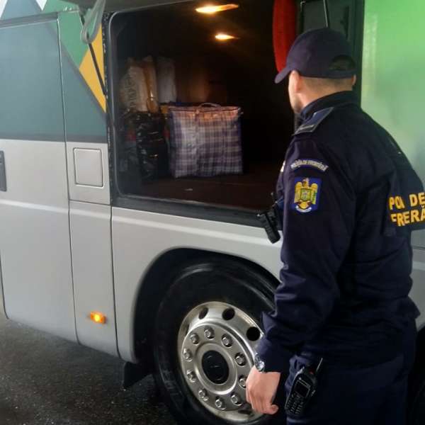Ţigări de contrabandă confiscate la frontieră