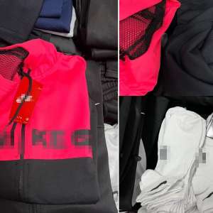 Articole vestimentare susceptibile a fi contrafăcute, descoperite la P.T.F. Bechet