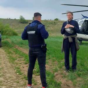 Trecere ilegală a frontierei de stat descoperită din elicopter