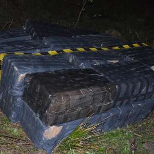 Peste 20.000 de pachete cu țigări, confiscate la frontiera de nord