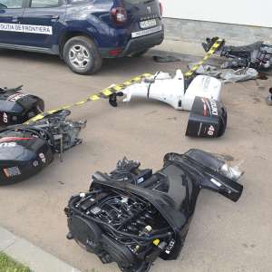 Motoare de barcă căutate de autoritățile din Italia, depistate de poliţiştii de frontieră suceveni