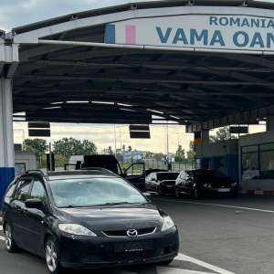 Autovehicul radiat din circulaţie, descoperit în P.T.F. Oancea