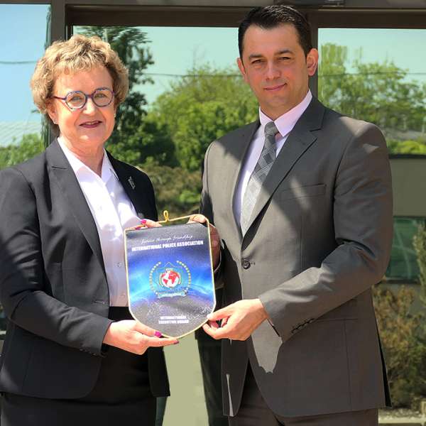 Visit of Mrs. May-Britt Ronnebro, Secretary General of the International Police Association, at the headquarters of the Romanian Border Police